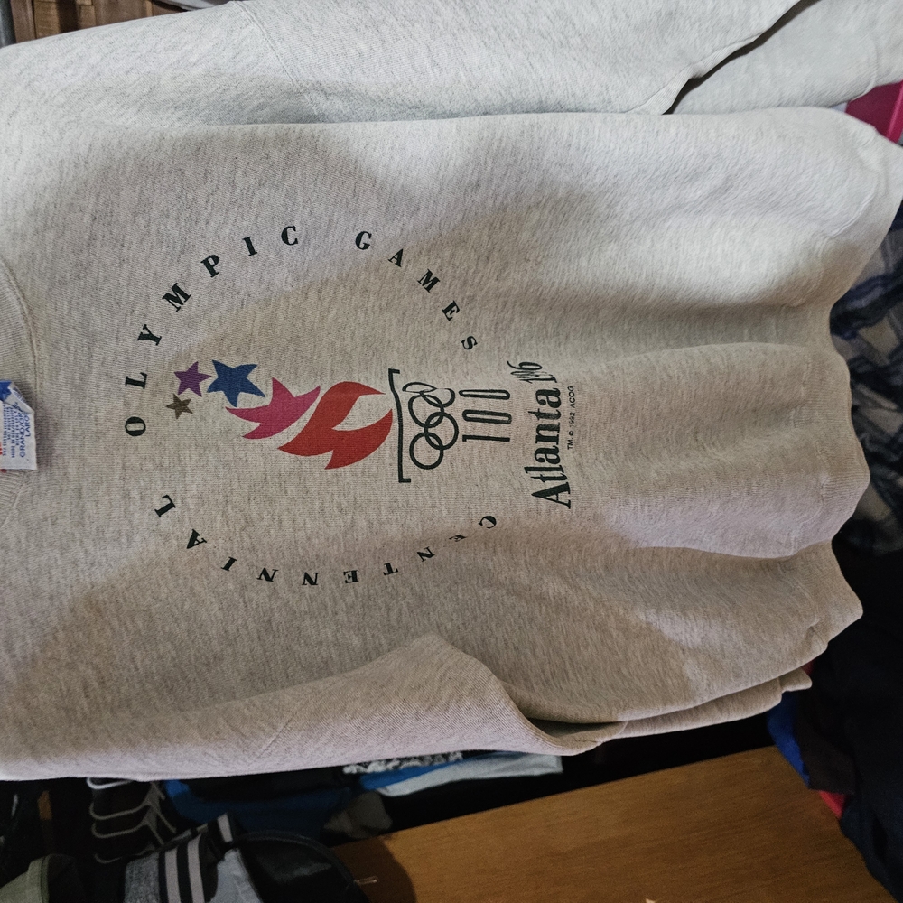 Gray Olympic Games Centennial Sweatshirt
